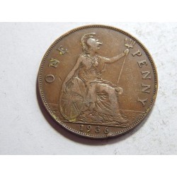 Great Britain 1 Penny 1936 VF-XF č12315