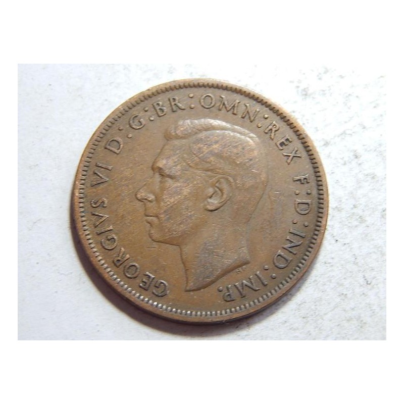 Great Britain 1 Penny 1946 XF č12596 Great Britain 1 Penny 1946 XF č12596