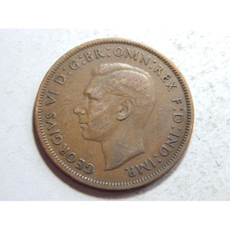 Great Britain 1 Penny 1946 XF č12596