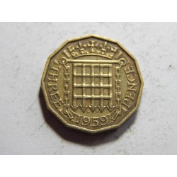 Great Britain 3 Pence 1959 XF č12303