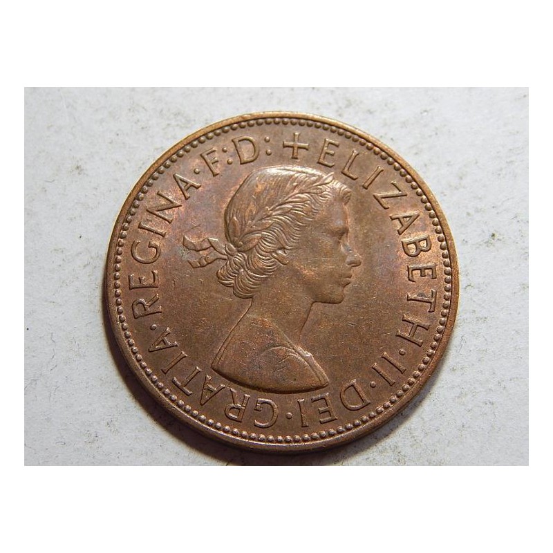 Great Britain 1 Penny 1967 UNC č12593 Great Britain 1 Penny 1967 UNC č12593