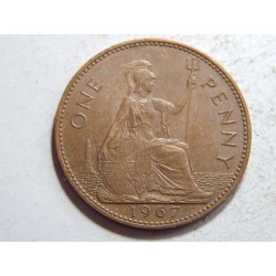 Great Britain 1 Penny 1967 UNC č12593