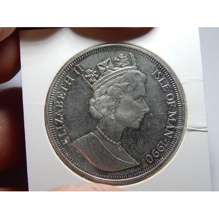 Isle of Man 1 Crown 1990 UNC č00487