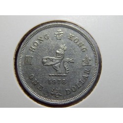 Hong Kong 1 Dollar 1978 XF č00459