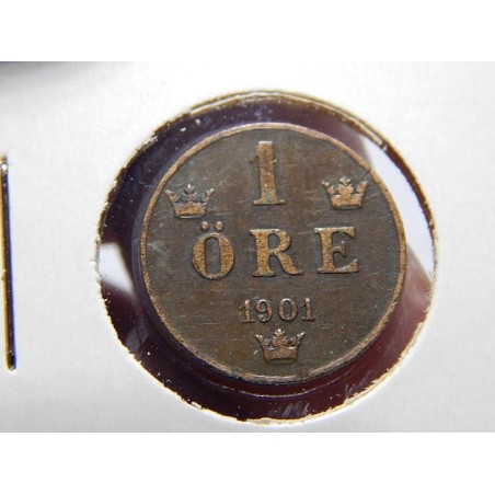 Sweden 1 Öre 1901 XF č00606