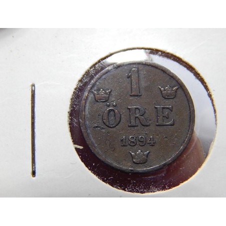 Sweden 1 Öre 1894 RR F-VF č00610