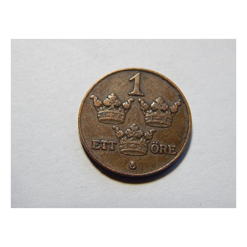 Sweden 1 Öre 1926 XF č10557 Sweden 1 Öre 1926 XF č10557