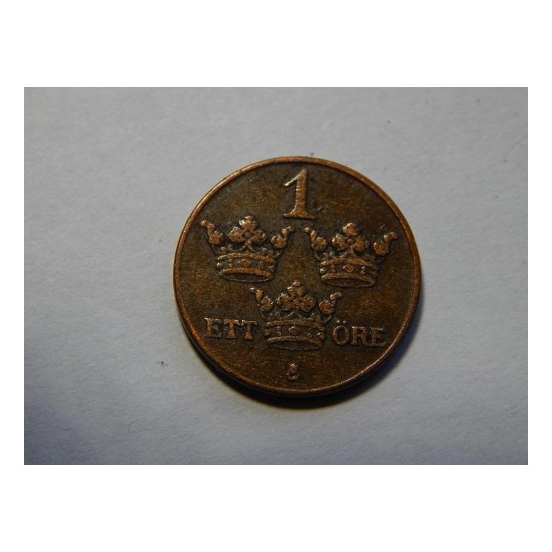Sweden 1 Öre 1929 XF č10551 Sweden 1 Öre 1929 XF č10551