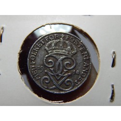 Sweden 1 Öre 1918 Fe VF č00544