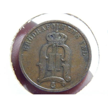 Sweden 2 Öre 1902 VF-XF č00641