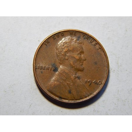 USA 1 Cent 1940 XF č10520