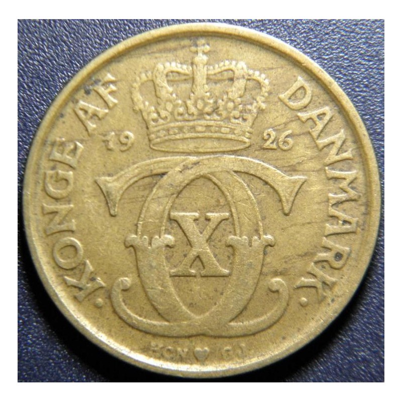 Dánsko 1 Krone 1926HCN, GJ XF č33661 Dánsko 1 Krone 1926HCN, GJ XF č33661