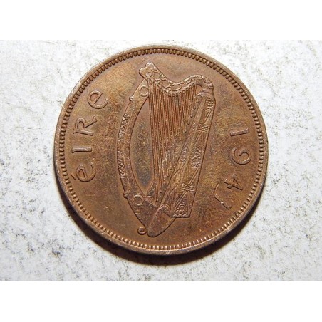 Irsko 1 Penny 1941 XF č12535