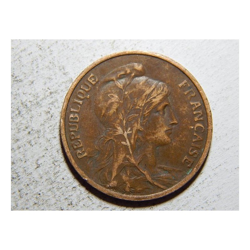 Francie 5 Centimes 1914 XF č37665 Francie 5 Centimes 1914 XF č37665