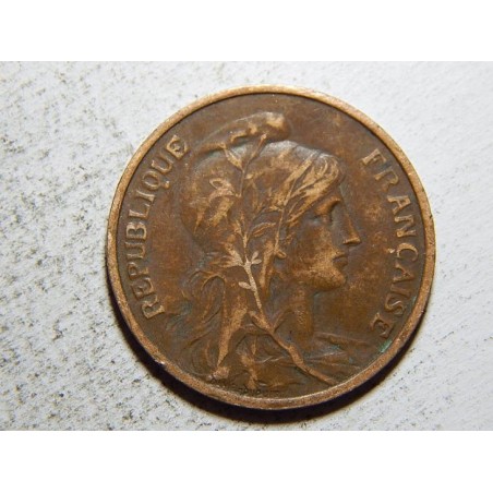 Francie 5 Centimes 1914 XF č37665