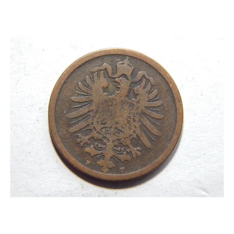 Germany Empire 2 Pfennig 1874 F VF č10048 Germany Empire 2 Pfennig 1874 F VF č10048
