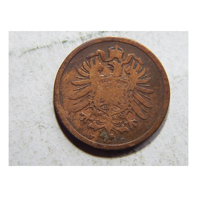 Germany Empire 2 Pfennig 1874 F F č10450 Germany Empire 2 Pfennig 1874 F F č10450