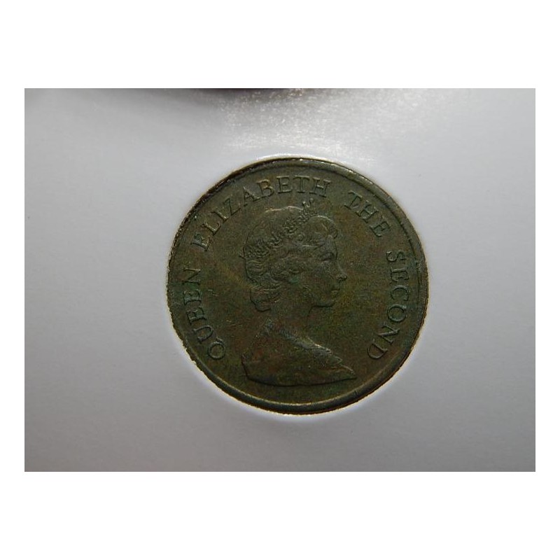 Hong Kong 10 Cents 1982 XF č00435 Hong Kong 10 Cents 1982 XF č00435