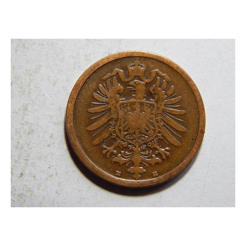 Germany Empire 2 Pfennig 1874 E XF č10363 Germany Empire 2 Pfennig 1874 E XF č10363