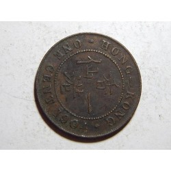 Hong Kong 1 Cent 1904 H VF č21658