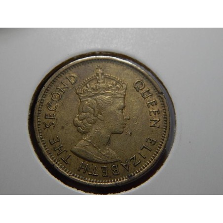 Hong Kong 10 Cents 1961 VF-XF č00429