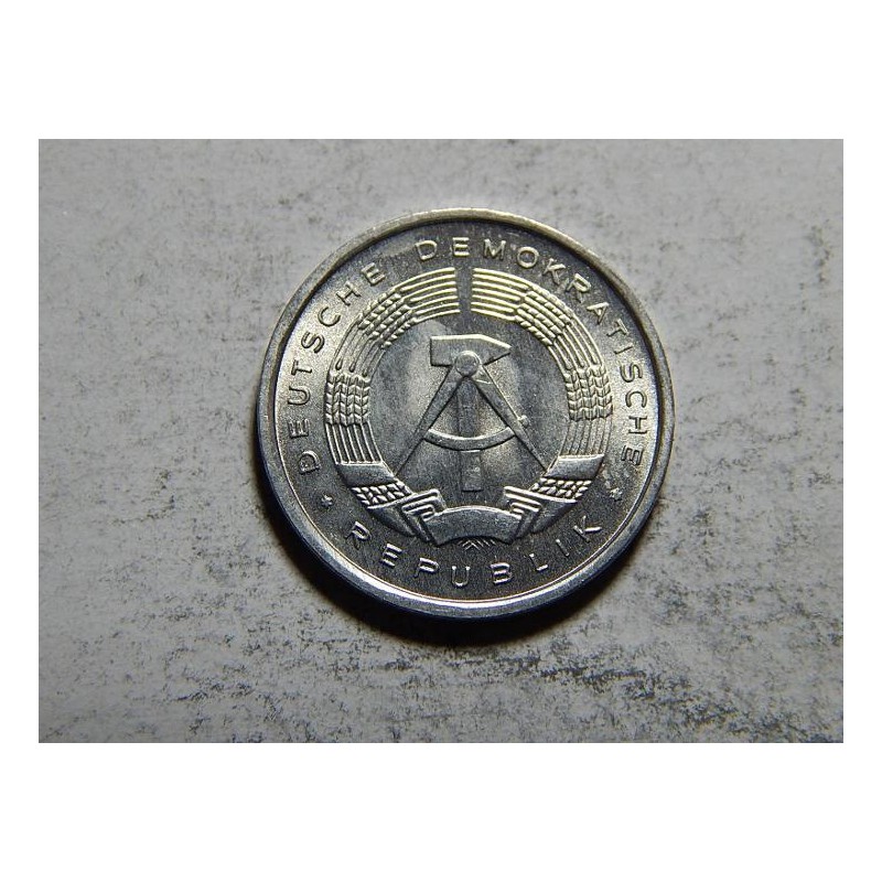 Německo DDR 1 Pfennig 1977 A UNC č32582 Německo DDR 1 Pfennig 1977 A UNC č32582