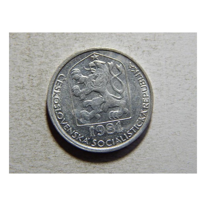 Československo 10 Haléřů 1981 XF č22061 Československo 10 Haléřů 1981 XF č22061