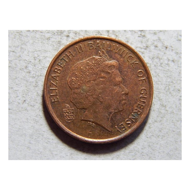 Guernsey 1 Penny 1989 krab XF-UNC č26148 Guernsey 1 Penny 1989 krab XF-UNC č26148
