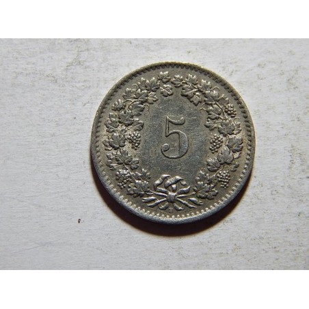 Švýcarsko 5 Rappen 1963 XF č25101