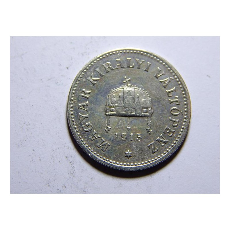 František Josef I. 10 Fillér 1915 VF-XF č31577 František Josef I. 10 Fillér 1915 VF-XF č31577