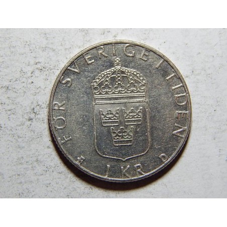 Švédsko 1 Krone 1989 XF č11394