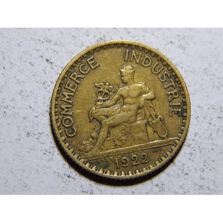 Francie 1 Franc 1922 XF č11459