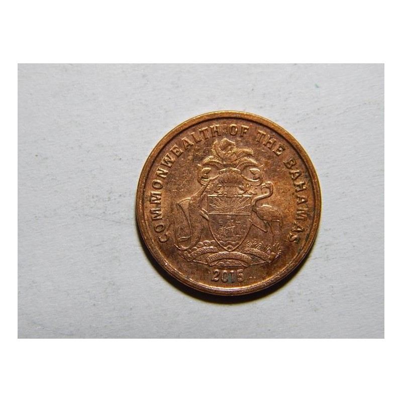 Bahamy 1 Cent 2015 XF č20205 Bahamy 1 Cent 2015 XF č20205