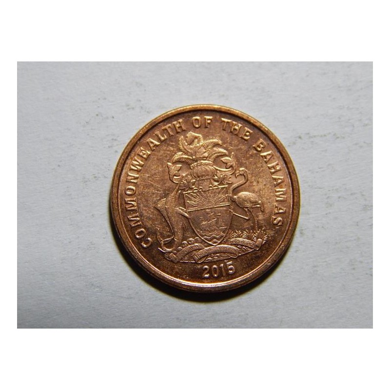 Bahamy 1 Cent 2015 XF č20280 Bahamy 1 Cent 2015 XF č20280