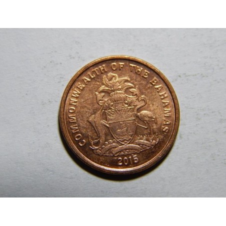 Bahamy 1 Cent 2015 XF č20280