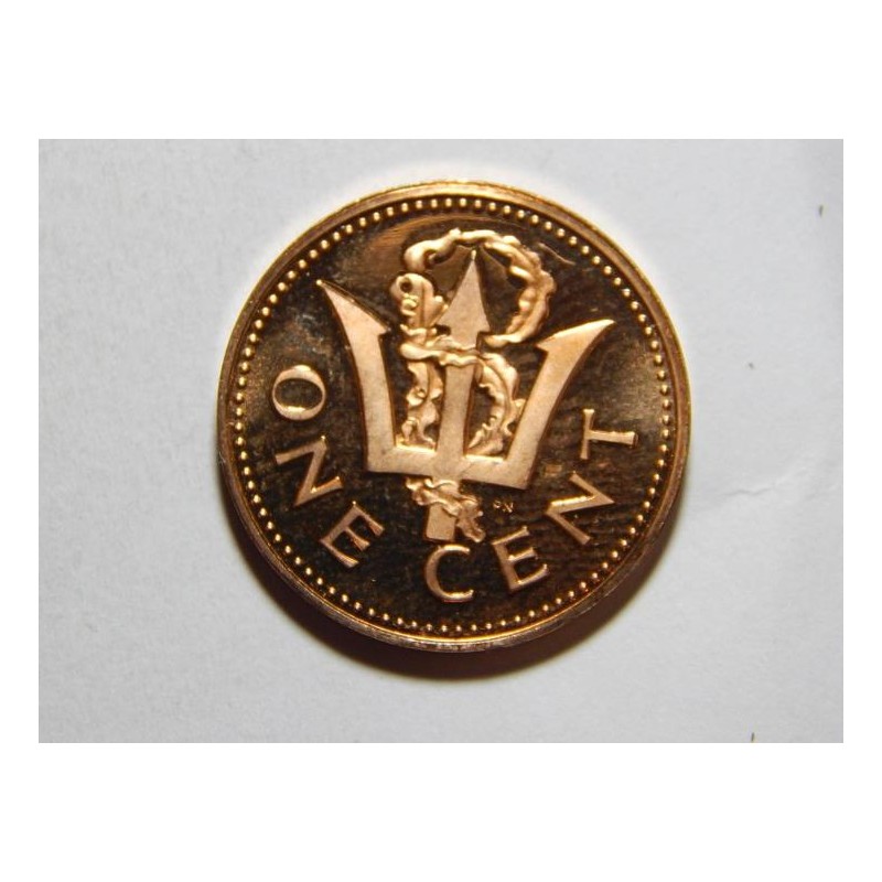 Barbados 1 Cent 1973 PROOF č32028 Barbados 1 Cent 1973 PROOF č32028