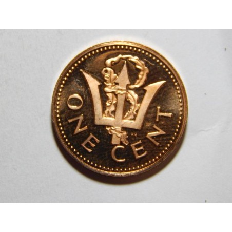Barbados 1 Cent 1973 PROOF č32028