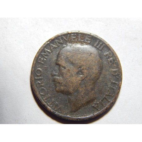 Itálie 10 Centesimi 1929 F-VF č12024 