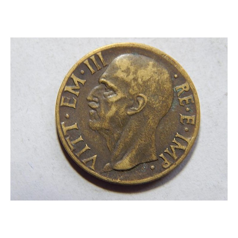 Itálie 10 Centesimi 1940 Bronz VF-XF č20064 Itálie 10 Centesimi 1940 Bronz VF-XF č20064