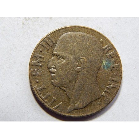 Itálie 10 Centesimi 1943 Bronz XF č20040 