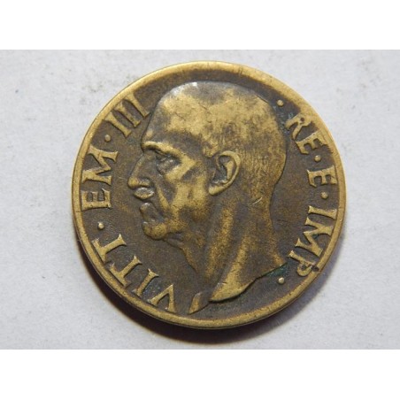 Itálie 10 Centesimi 1940 Bronz VF-XF č20001 