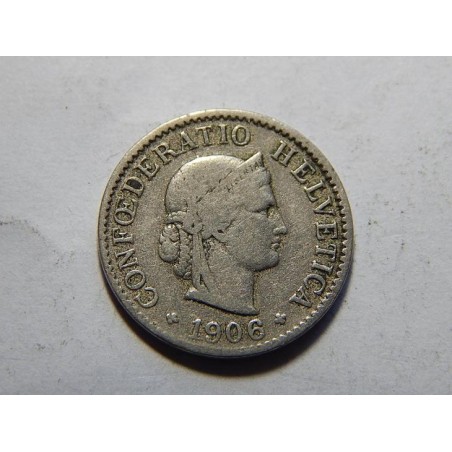 Švýcarsko 5 Rappen 1906 B R VF č11496 