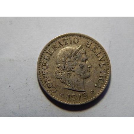 Švýcarsko 5 Rappen 1919 B XF č11461