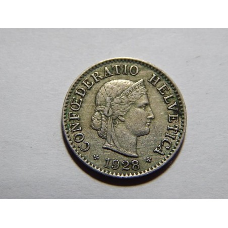 Švýcarsko 5 Rappen 1928 B XF č11090 