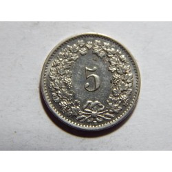 Švýcarsko 5 Rappen 1932 B UNC č11148 