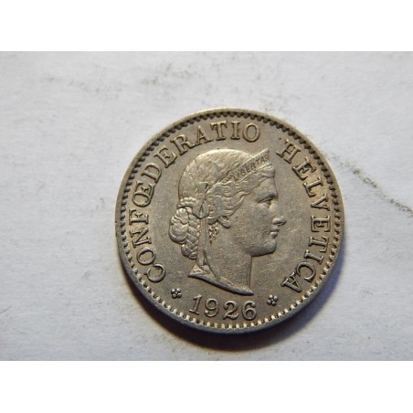 Švýcarsko 5 Rappen 1926 B XF-UNC č11403