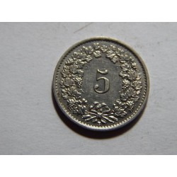 Švýcarsko 5 Rappen 1932 B XF č11127