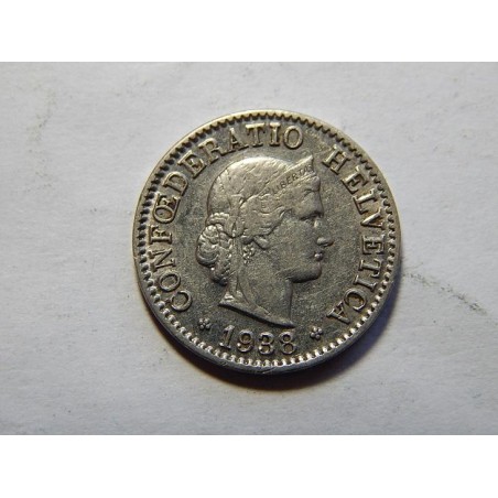 Švýcarsko 5 Rappen 1938 B RR XF č11307
