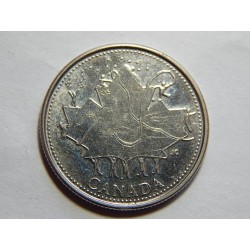 Kanada 25 Cents 2002 pamětní XF č20274