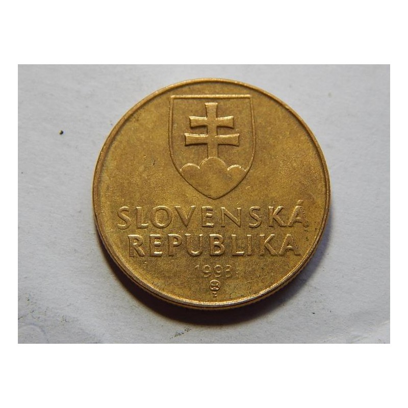 Slovensko 1 Koruna 1993 XF č20332 Slovensko 1 Koruna 1993 XF č20332